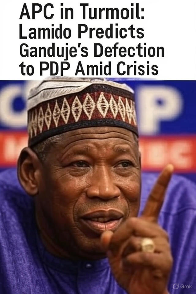 Ganduje vs Lamido’s comments