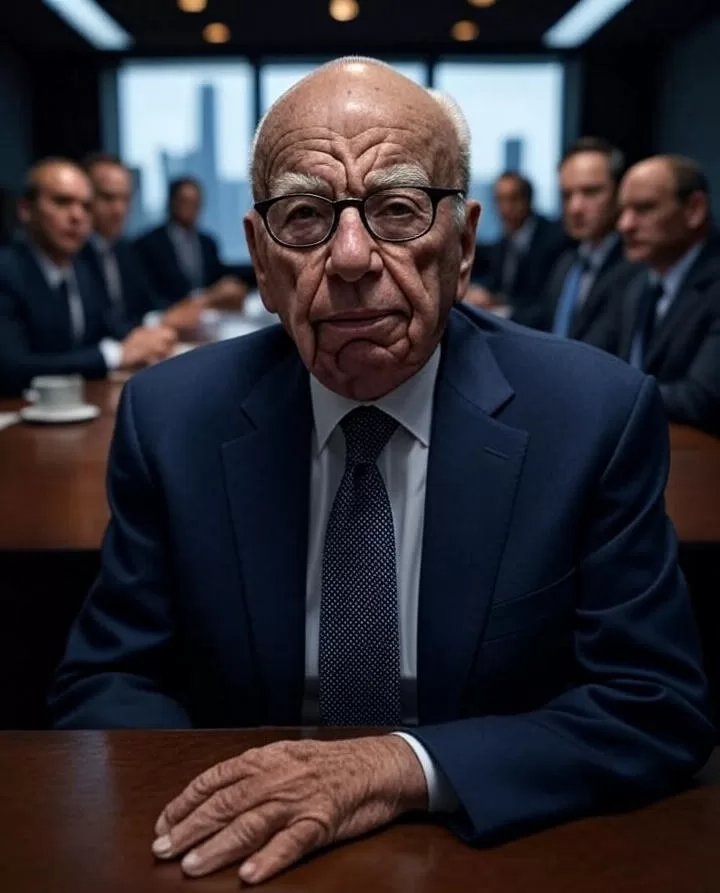 Murdoch in a Meeting