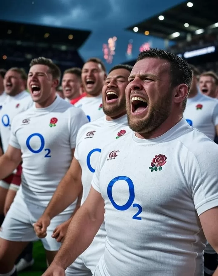 England Team Celebration