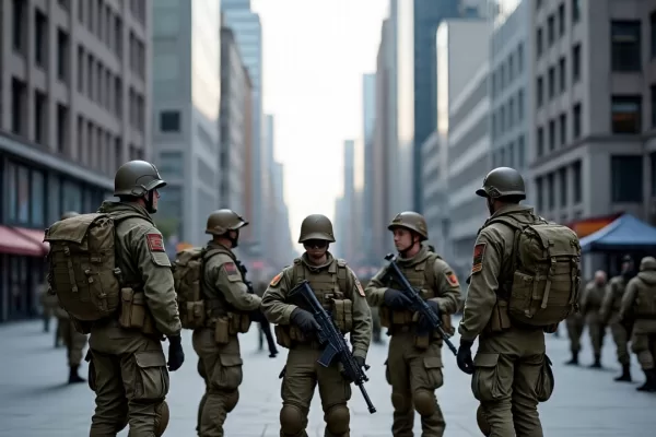 German military scene