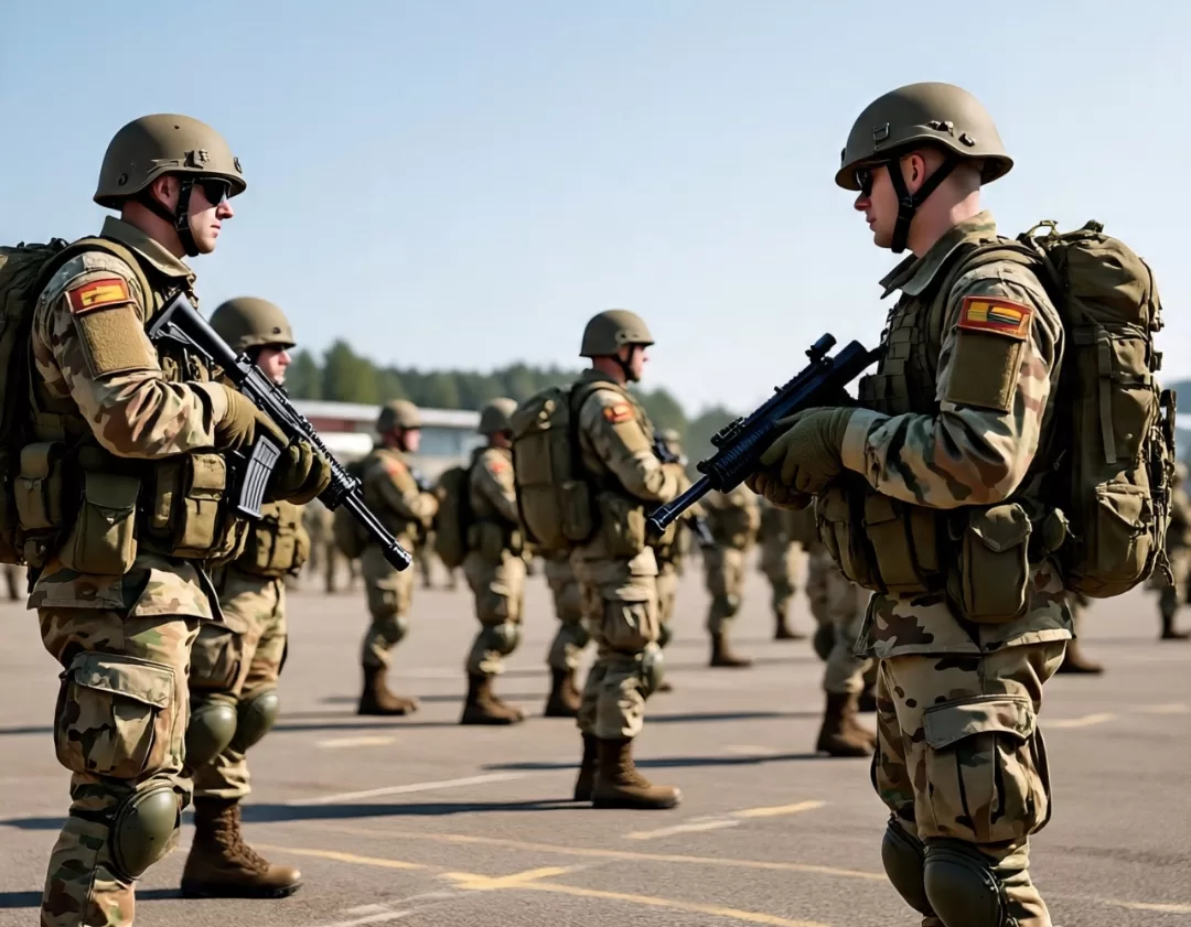 Swedish military training