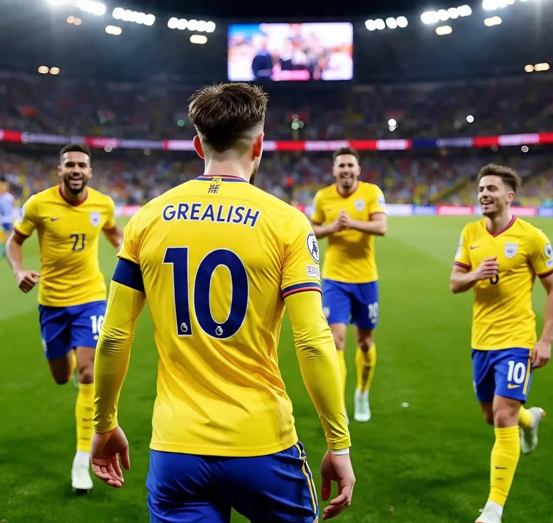 Transfer Buzz: Napoli Wants Grealish, Tottenham Targets Mainoo 2 Grealish Celebrating