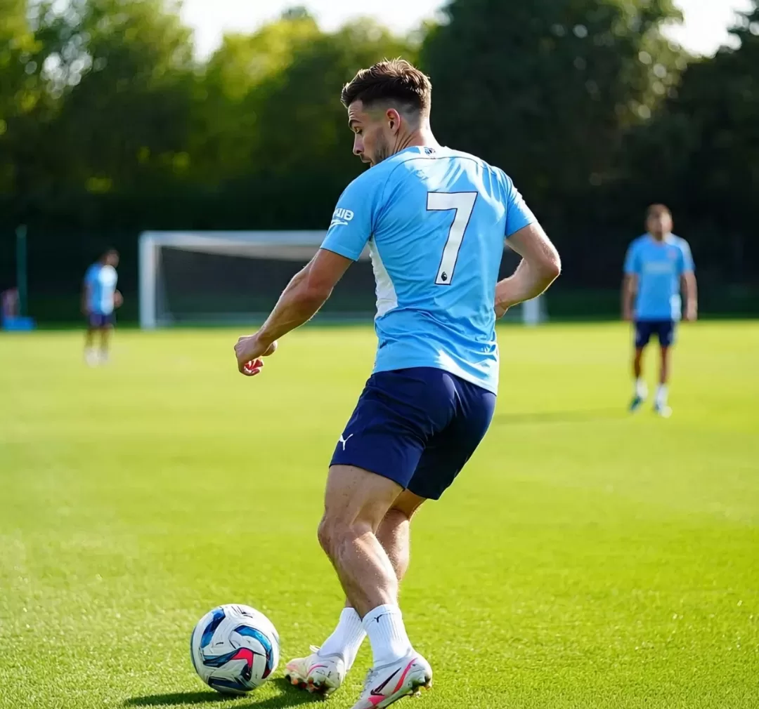 Transfer Buzz: Napoli Wants Grealish, Tottenham Targets Mainoo 5 Grealish Training