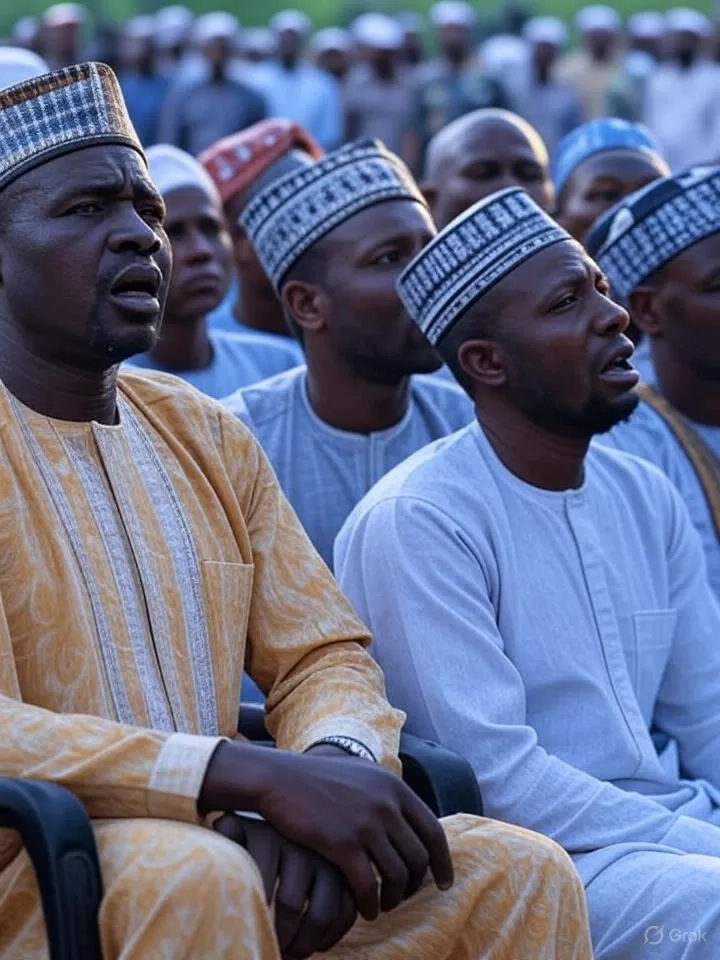 Daura community preparing