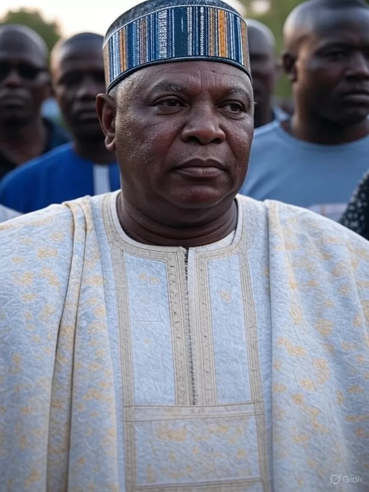 Dignitaries arriving in Daura