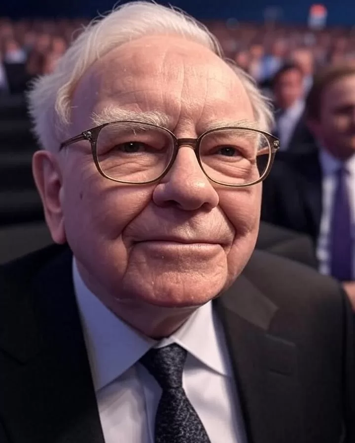 Warren Buffett at an event