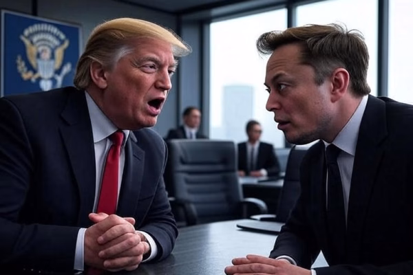 Trump and Musk meeting