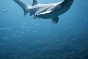 Rare shark footage