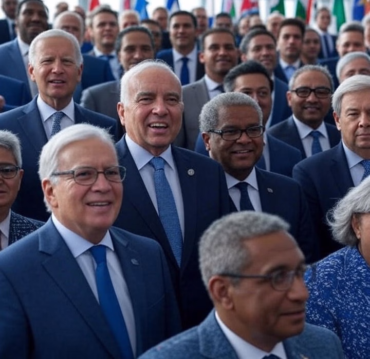 World leaders at UN rally for Palestinian statehood.